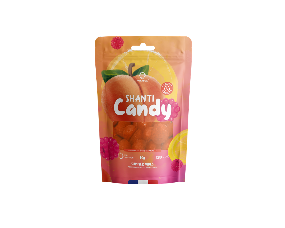 Pastilles CBD 5 % - Summer Vibes