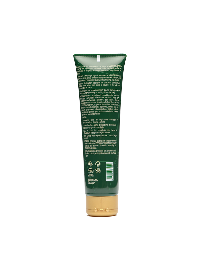 BAUME CORPS CHANVRE BIO 150 ML