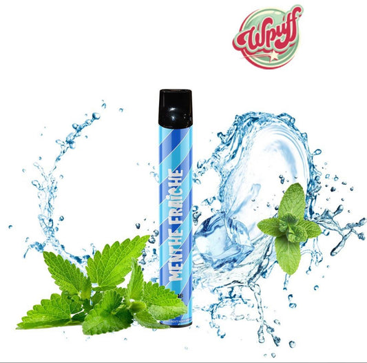 Wpuff Menthe Fraîche sans nicotine - 600 puffs