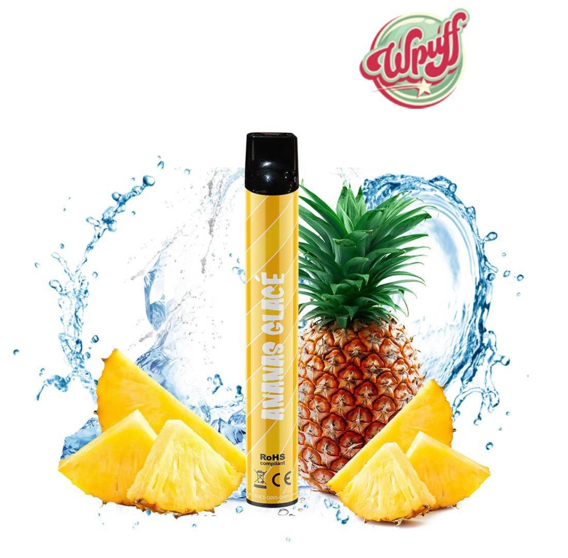 Wpuff Ananas Glacé 17mg nicotine - 600 puffs