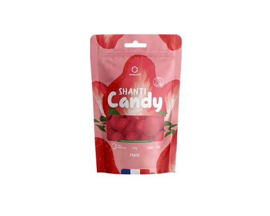 Pastilles CBD 5 % - Fraise