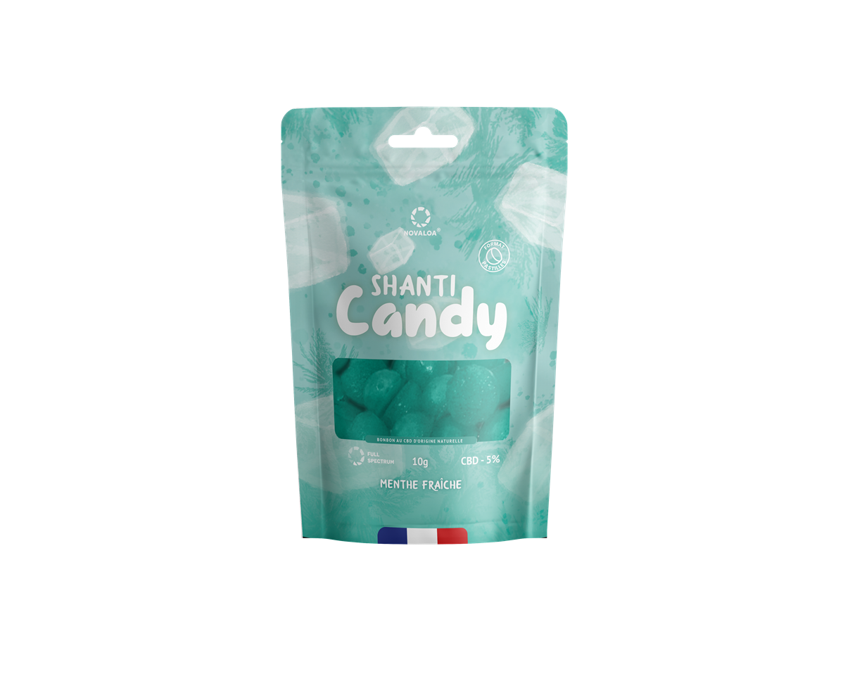 Pastilles CBD 5 % - Menthe fraiche